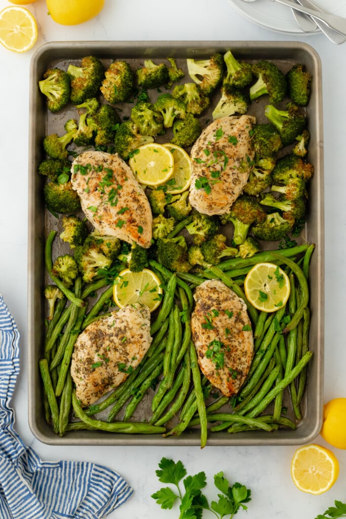 Lemon garlic chicken