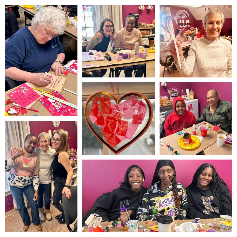 Home Instead Norwell, MA Valentine's cards for clients