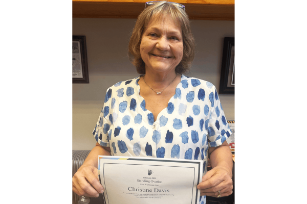 February Care Pro of the Month Chris Davis